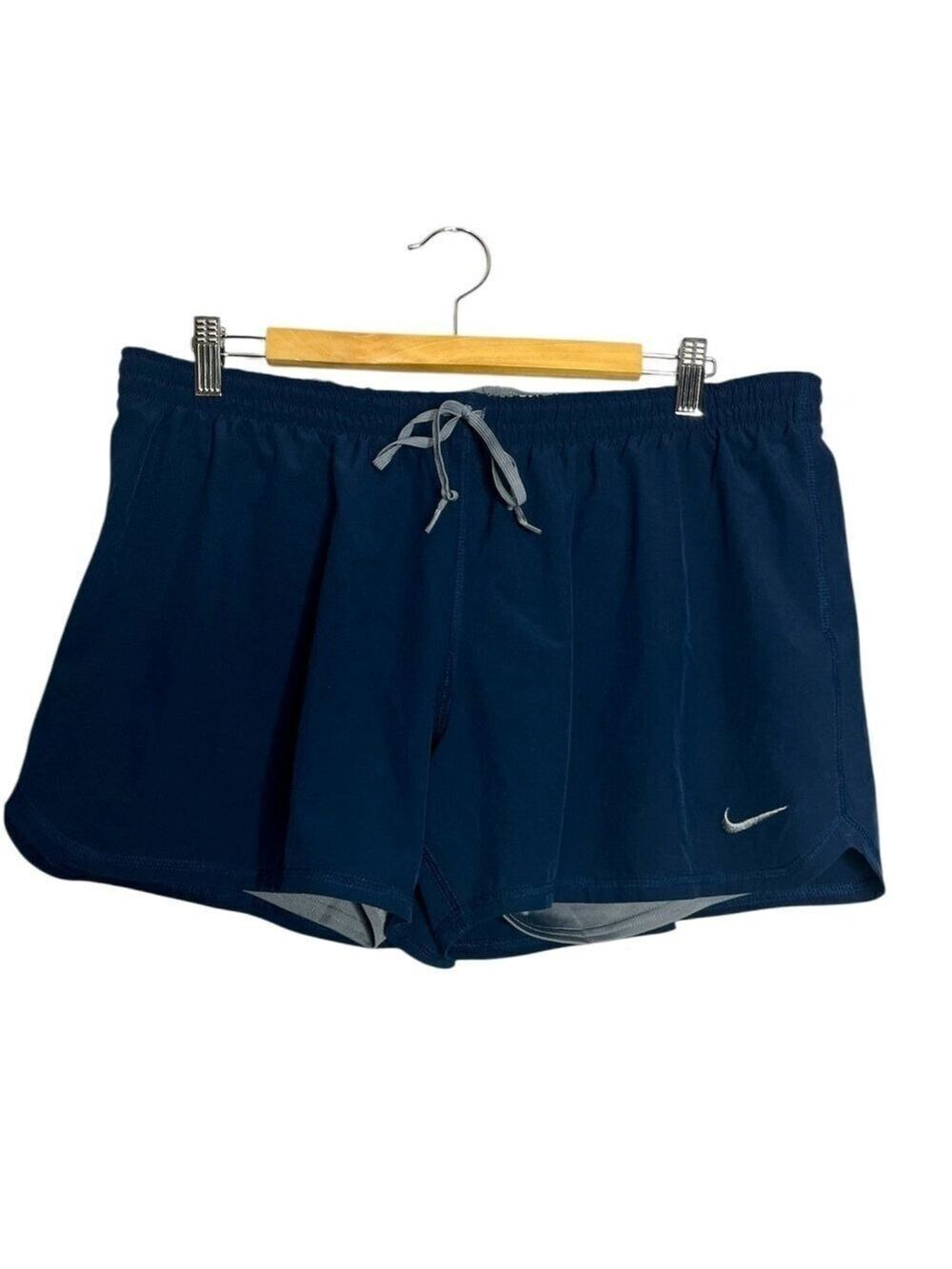 Nike Dri-FIT Running Shorts Navy Blue Athletic Shorts, size XL